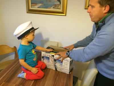 Žrebanje pod budnim očesom mentorja