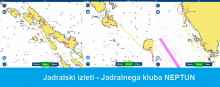 Jadralni izleti, Jadralnega kluba NEPTUN