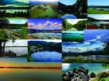 Kolaž slovenskih jezer