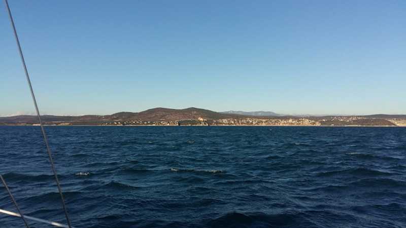 Devinski grad z morske strani