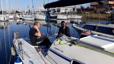 Jutranje prebujanje posadke na TILI