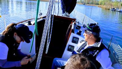 Posadka na krovu LILJE